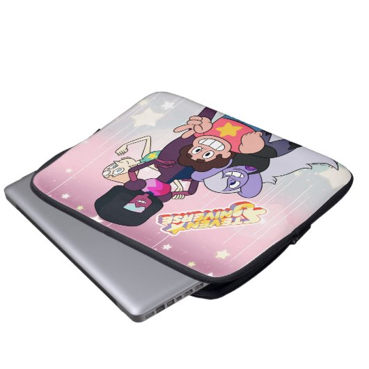 Steven Universe | Crystal Gem Group Pose Laptopschutzhülle (Vorne Knopf)