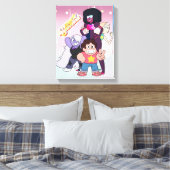 Steven Universe | Crystal Gem Group Pose Leinwanddruck (Insitu (Schlafzimmer))