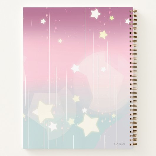 Steven Universe | Crystal Gem Group Pose Notizblock (Rückseite)