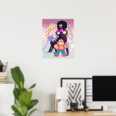 Steven Universe | Crystal Gem Group Pose Poster (Heimbüro)