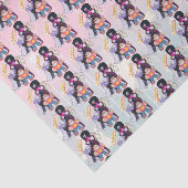 Steven Universe | Crystal Gem Group Pose Seidenpapier (Ausschnitt)