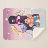 Steven Universe | Crystal Gem Group Pose Sherpadecke (Vorderseite (Horizontal))