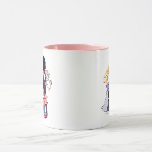 Steven Universe | Crystal Gem Group Pose Tasse (Zentrum)