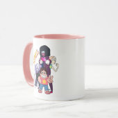 Steven Universe | Crystal Gem Group Pose Tasse (Vorderseite Links)