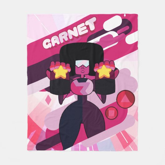 Steven Universe | Garnet Character Graphic Fleecedecke (Vorderseite)
