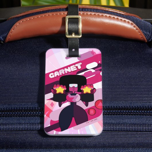 Steven Universe | Garnet Character Graphic Gepäckanhänger (Vorderseite Insitu 2)