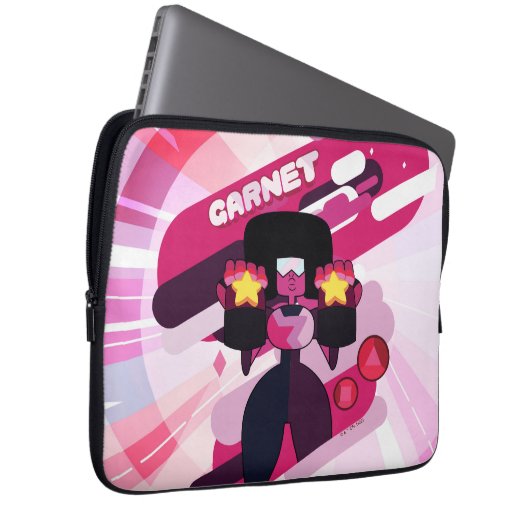 Steven Universe | Garnet Character Graphic Laptopschutzhülle (Vorne Rechts)