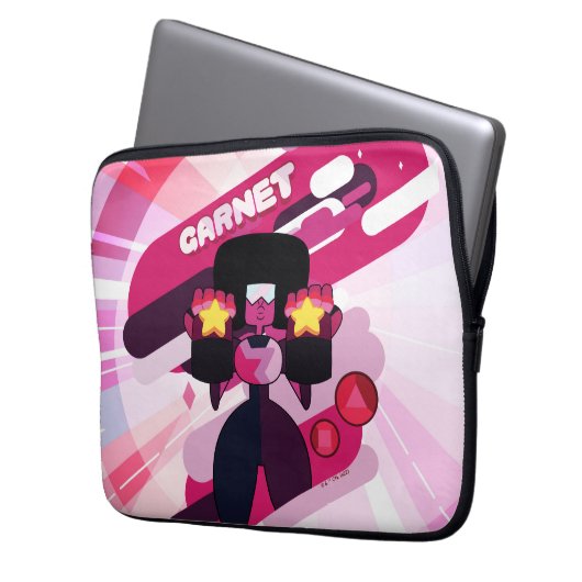 Steven Universe | Garnet Character Graphic Laptopschutzhülle (Vorderseite Links)