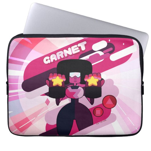 Steven Universe | Garnet Character Graphic Laptopschutzhülle (Vorderseite)