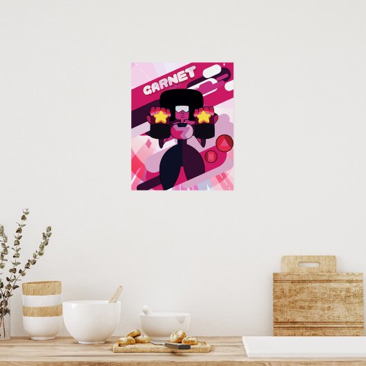 Steven Universe | Garnet Character Graphic Poster (Küche)