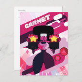 Steven Universe | Garnet Character Graphic Postkarte (Vorne/Hinten)