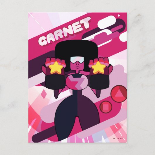 Steven Universe | Garnet Character Graphic Postkarte (Vorderseite)