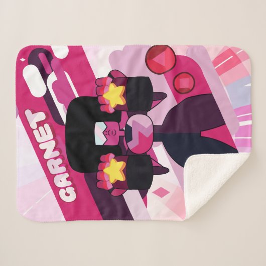 Steven Universe | Garnet Character Graphic Sherpadecke (Vorderseite (Horizontal))