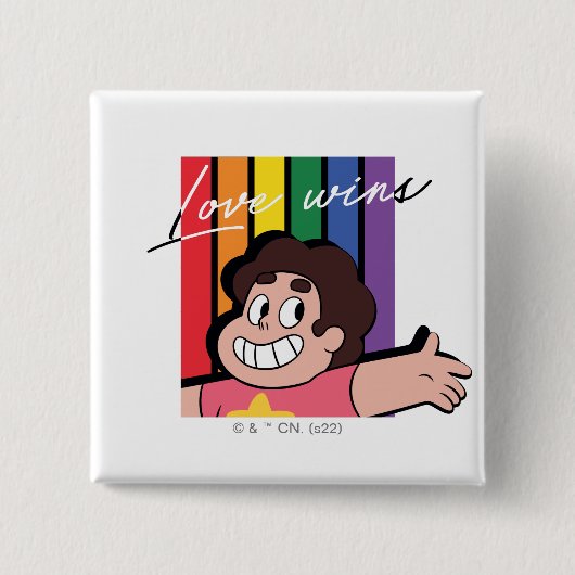 Steven Universe - Liebe gewinnt Button (Vorderseite)