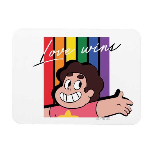Steven Universe - Liebe gewinnt Magnet (Horizontal)