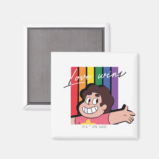 Steven Universe - Liebe gewinnt Magnet (Vorderseite/Rückseite)