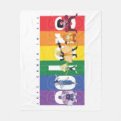 Steven Universe - Liebe kommt in allen Farben Fleecedecke (Vorderseite)