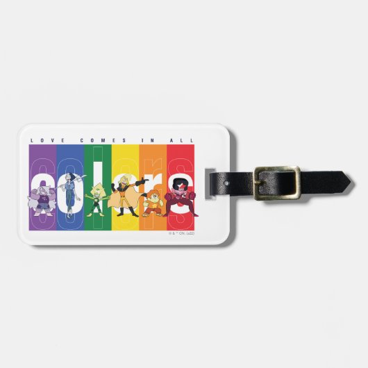 Steven Universe - Liebe kommt in allen Farben Gepäckanhänger (Vorderseite horizontal)