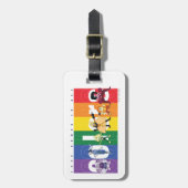 Steven Universe - Liebe kommt in allen Farben Gepäckanhänger (Vorderseite vertikal)
