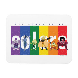 Steven Universe - Liebe kommt in allen Farben Magnet