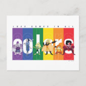 Steven Universe - Liebe kommt in allen Farben Postkarte (Vorderseite)