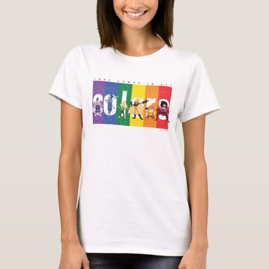 Steven Universe - Liebe kommt in allen Farben T-Shirt (Vorderseite)