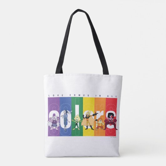 Steven Universe - Liebe kommt in allen Farben Tasche (Rückseite)
