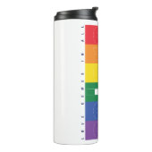 Steven Universe - Liebe kommt in allen Farben Thermosbecher (Nach links gedreht)