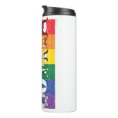 Steven Universe - Liebe kommt in allen Farben Thermosbecher (Nach rechts gedreht)