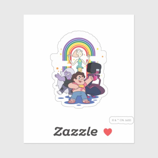 Steven Universe - Liebe Sie selbst Aufkleber (Blatt)