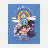 Steven Universe - Liebe Sie selbst Fleecedecke (Vorderseite)