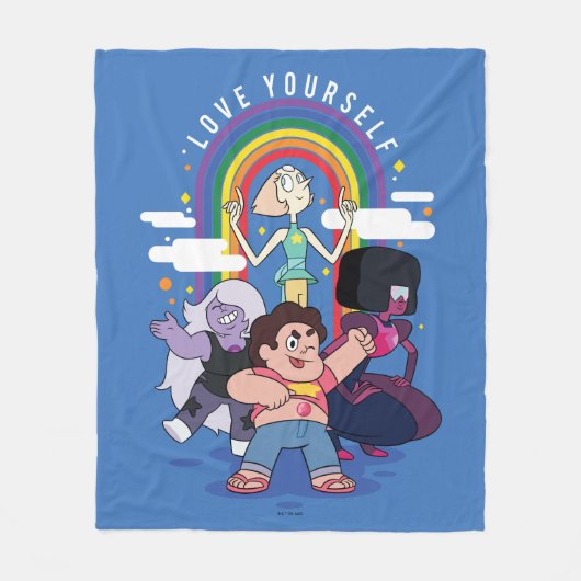 Steven Universe - Liebe Sie selbst Fleecedecke (Vorderseite)