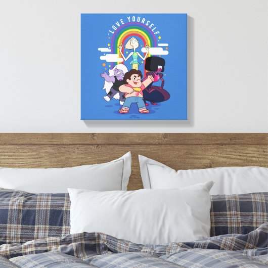 Steven Universe - Liebe Sie selbst Leinwanddruck (Insitu (Schlafzimmer))