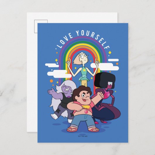 Steven Universe - Liebe Sie selbst Postkarte (Vorne/Hinten)