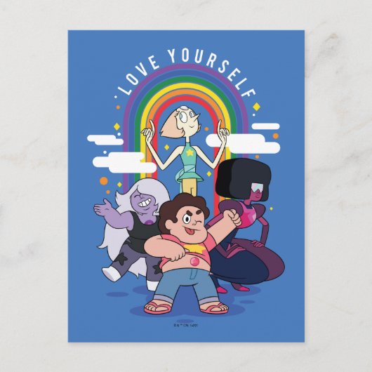 Steven Universe - Liebe Sie selbst Postkarte (Vorderseite)