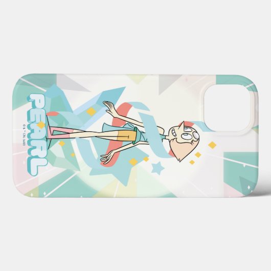 Steven Universe | Pearl Character Graphic Case-Mate iPhone Hülle (Rückseite (Horizontal))