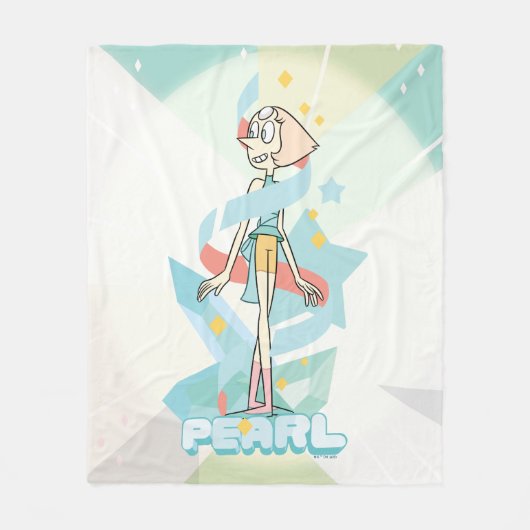 Steven Universe | Pearl Character Graphic Fleecedecke (Vorderseite)