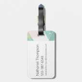 Steven Universe | Pearl Character Graphic Gepäckanhänger (Rückseite vertikal)