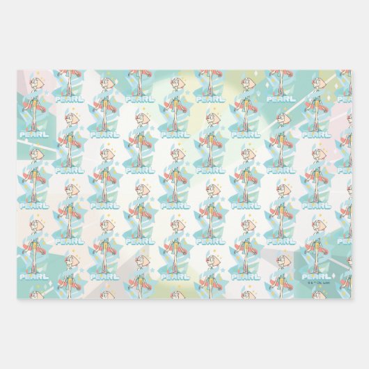 Steven Universe | Pearl Character Graphic Geschenkpapier Set (Vorderseite 3)