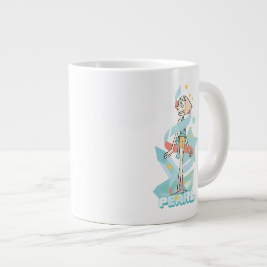 Steven Universe | Pearl Character Graphic Jumbo-Tasse (Vorderseite Rechts)