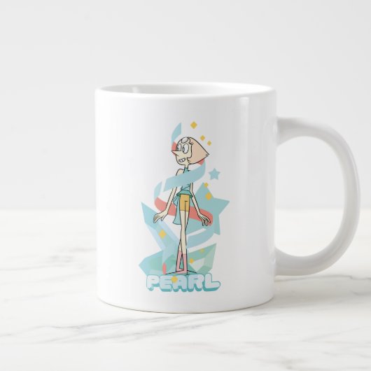 Steven Universe | Pearl Character Graphic Jumbo-Tasse (Rechts)