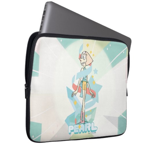 Steven Universe | Pearl Character Graphic Laptopschutzhülle (Vorne Rechts)