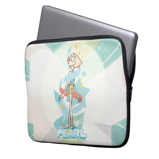 Steven Universe | Pearl Character Graphic Laptopschutzhülle (Vorderseite Links)