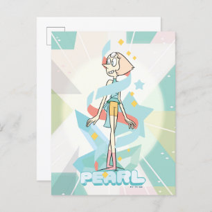 Steven Universe   Pearl Character Graphic Postkarte