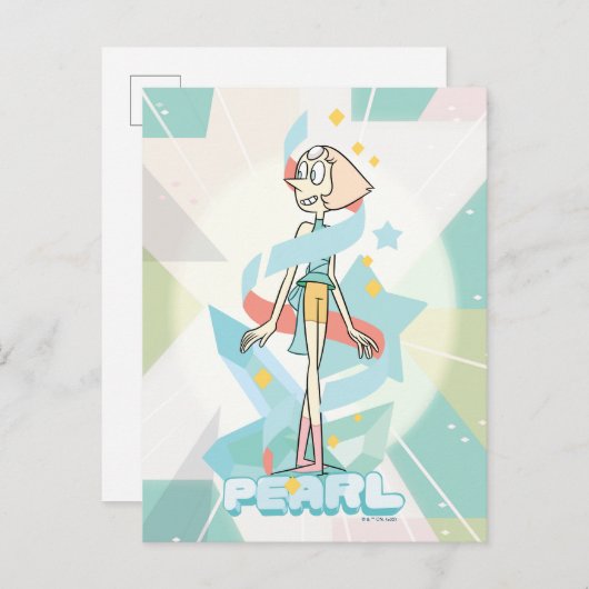 Steven Universe | Pearl Character Graphic Postkarte (Vorne/Hinten)