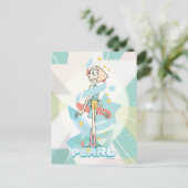 Steven Universe | Pearl Character Graphic Postkarte (Stehend Vorderseite)