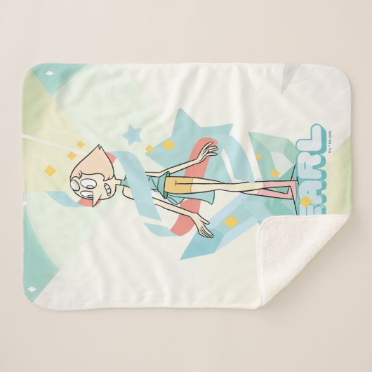 Steven Universe | Pearl Character Graphic Sherpadecke (Vorderseite (Horizontal))