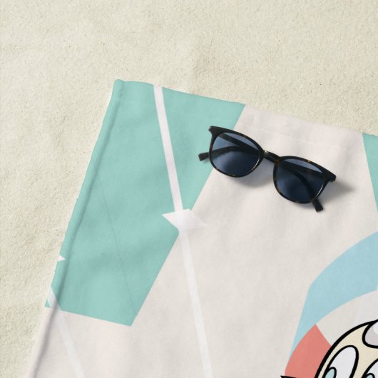 Steven Universe | Pearl Character Graphic Strandtuch (Beispiel)