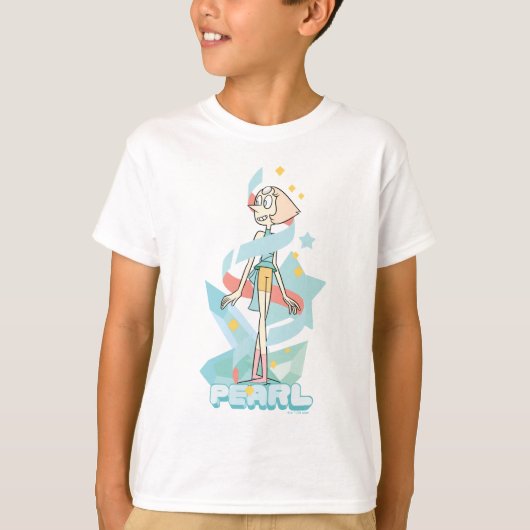 Steven Universe | Pearl Character Graphic T-Shirt (Vorderseite)