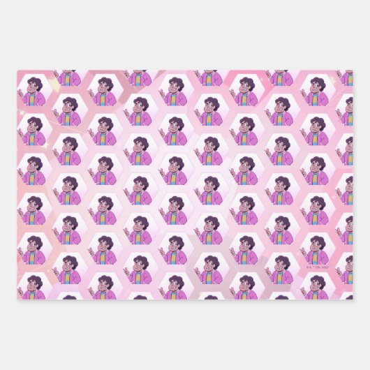 Steven Universe | Pink Diamond Portrait Geschenkpapier Set (Vorderseite)